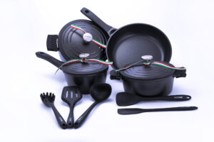 Jogo de Panelas - Le Brunet - Preto