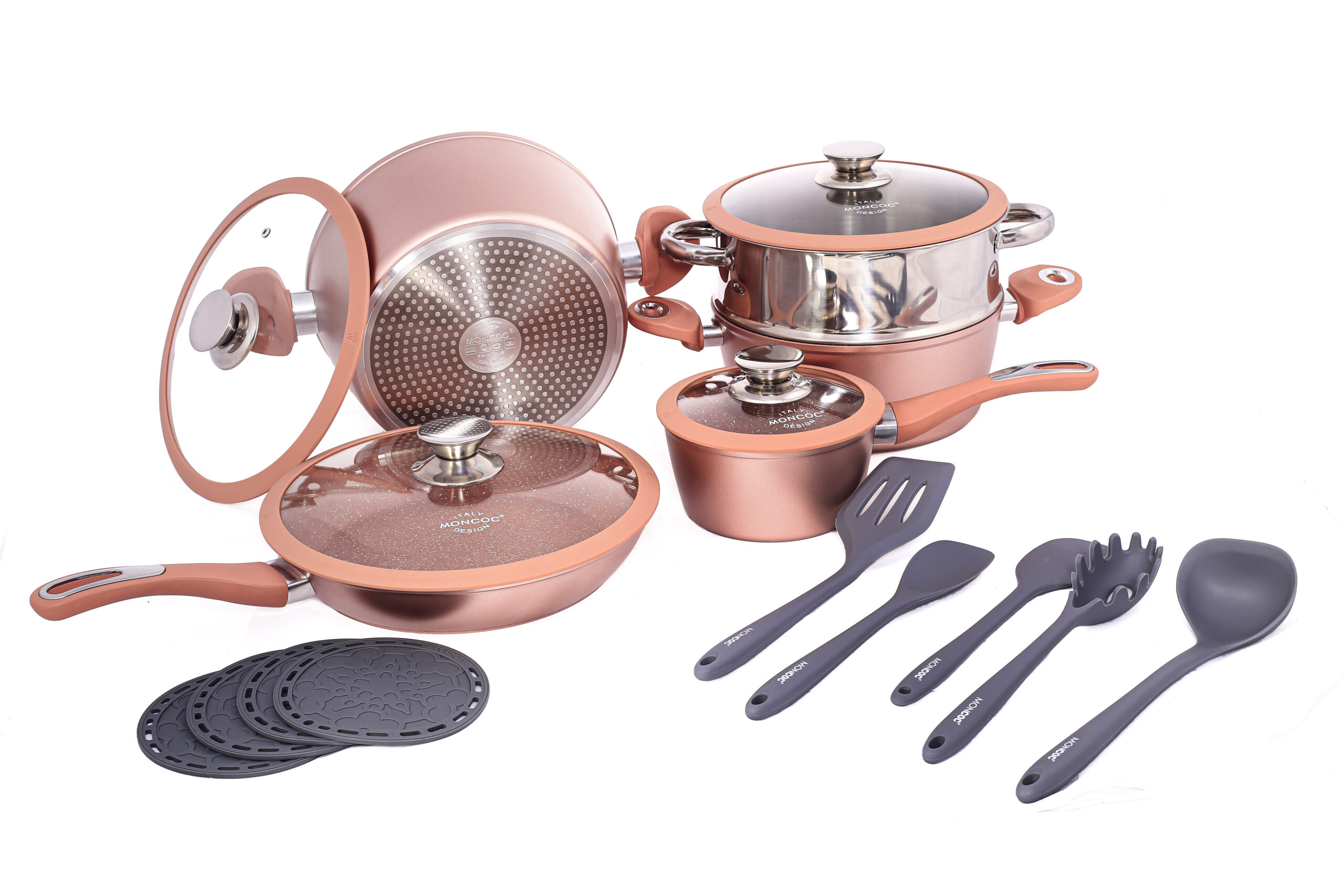 Jogo de Panelas - Drumont - Rosê